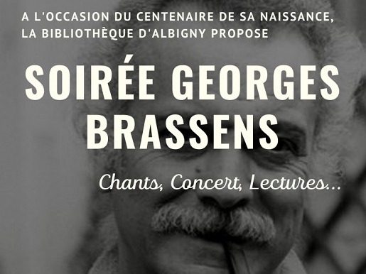 Soirée Georges Brassens