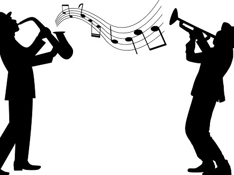 Animation jazz sur le marchÃ©