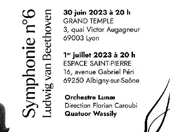 CONCERT PASTORALE ORCHESTRE LUNAE A ALBIGNY 