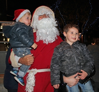 Père Noêl place Verdun le 24 dec 2015