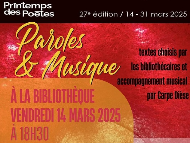 Le printemps des poètes