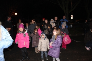 Père Noêl place Ringsheim  le 4 décembre 2015