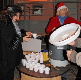 Père Noêl place Verdun le 24 dec 2015