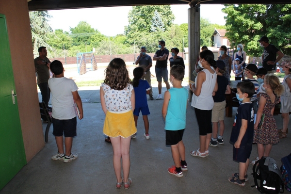 Inauguration bote  lire de l'cole