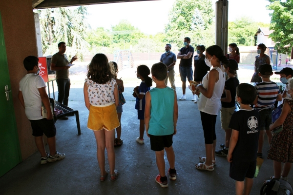 Inauguration bote  lire de l'cole