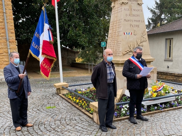 Cérémonie du 11 novembre 2020