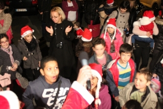 Père Noêl à la Falaise, 18 décembre 2015