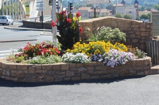 Les fleurs de la commune été 2016