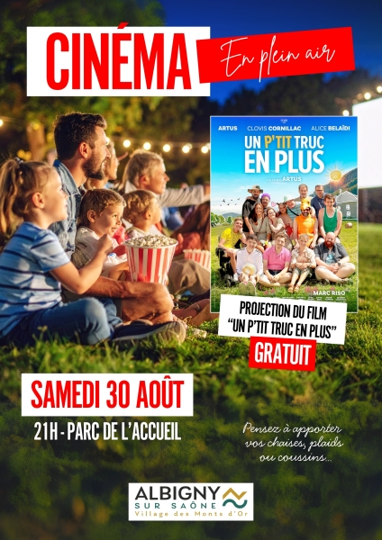 Cinéma en plein air 