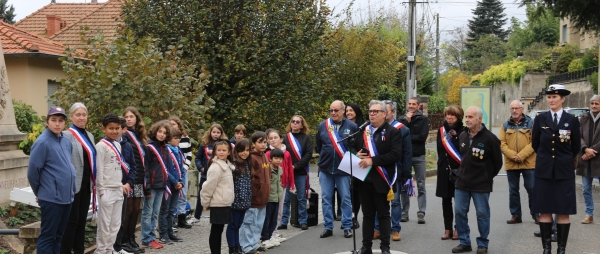 Cérémonie du 11 novembre 2024