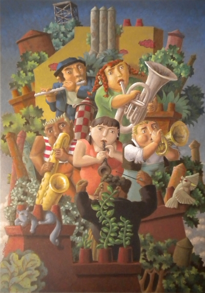 Christian Vassort : Souffle-73x92cm © an Vassort