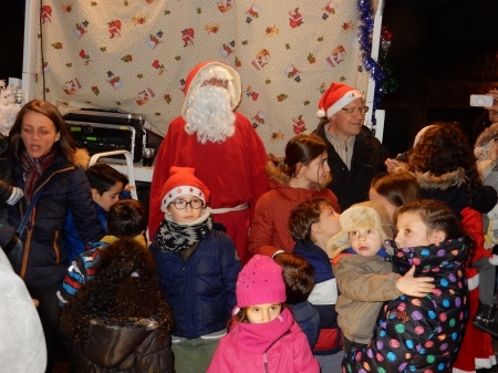 Père Noêl le 24 décembre 2016 place Verdun