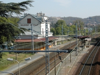 La gare d'Albigny Neuville