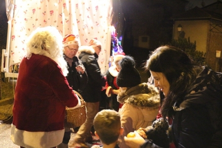Père Noêl place Élie Guillon, 22 décembre 2017