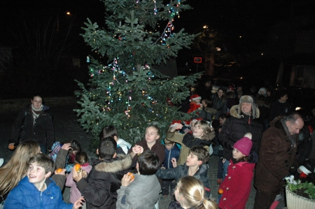 Père Noêl à la mairie le 2 dec 2016
