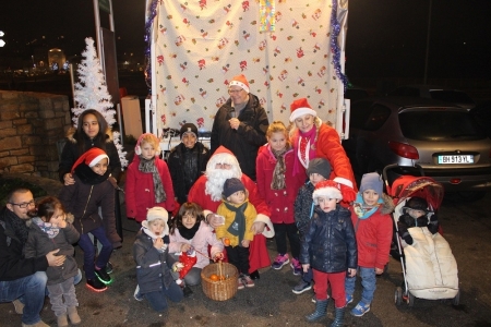 PÃ¨re NoÃ«l  le 10 dÃ©cembre 2016  Ã  Villevert