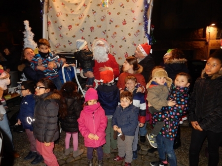 Père Noêl le 24 décembre 2016 place Verdun