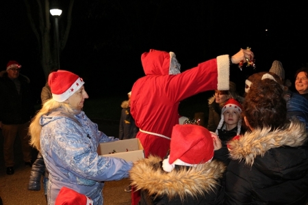 Père Noêl à la Plaine, 2 décembre 2017