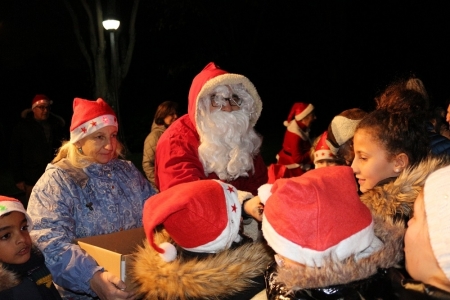 Père Noêl à la Plaine, 2 décembre 2017