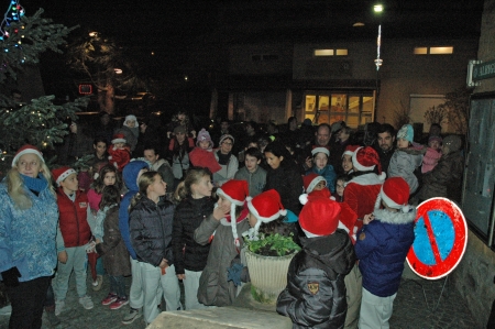 Père Noêl à la mairie le 2 dec 2016