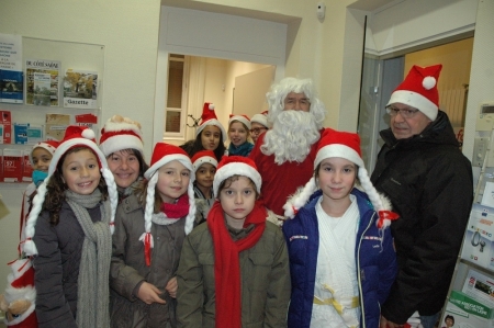 Père Noêl à la mairie le 2 dec 2016
