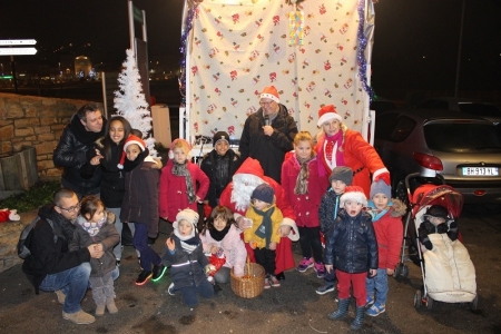 PÃ¨re NoÃ«l  le 10 dÃ©cembre 2016  Ã  Villevert