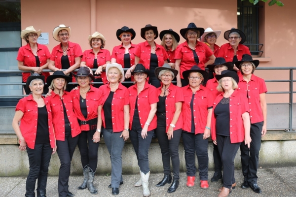 Nos danseuses country