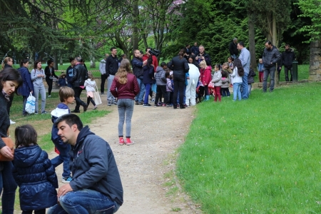 Chasse aux oeufs du CME 2017, la recherche....