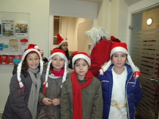 Père Noêl à la mairie le 2 dec 2016