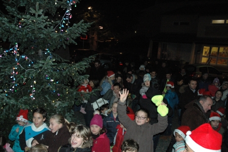 Père Noêl à la mairie le 2 dec 2016