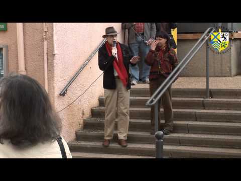 Inauguration du cafÃ© du marronnier.